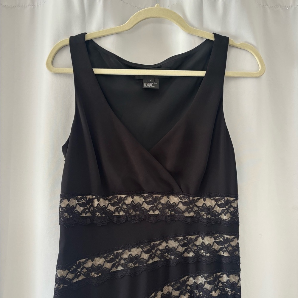 Jones New York Black Lace vintage dress